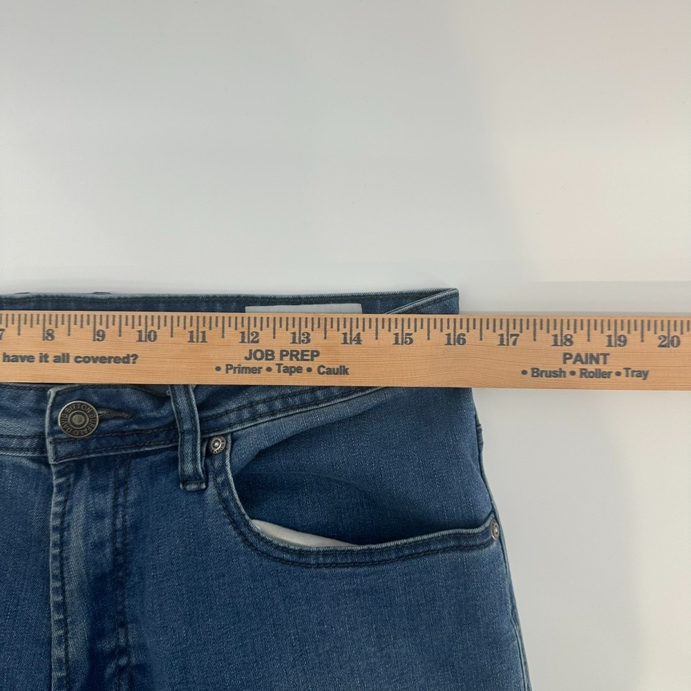 Buffalo David Bitton Axel Jeans Mens 32x30 Blue Denim Stretch Slim Fit 5-Pocket - Picture 8 of 10